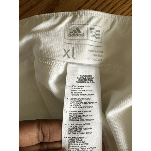 Adidas Athletic Mesh Skort Women’s Size XL  Light Blue Tennis, Golf, Outdoors - Picture 5 of 11